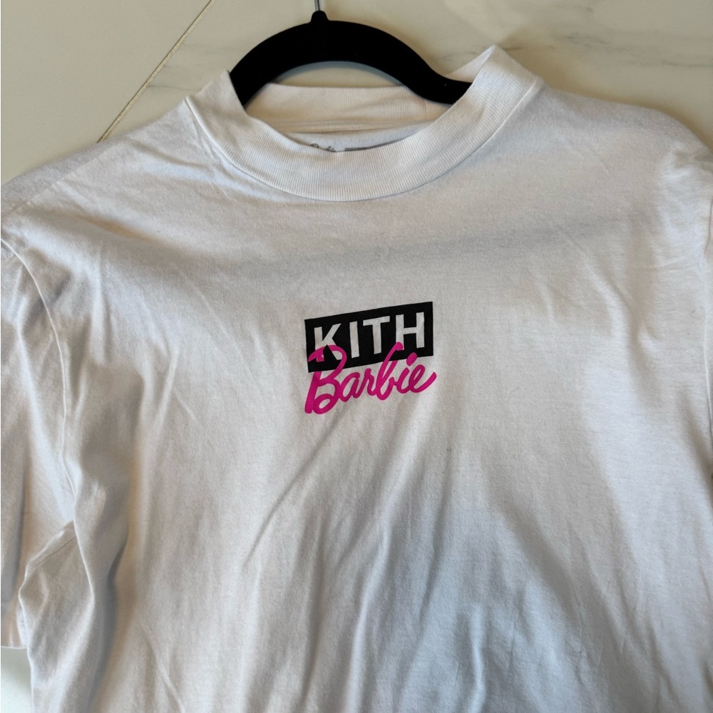KITH x Barbie Logo Tee – Size Small – Rare - Picture 5 of 7